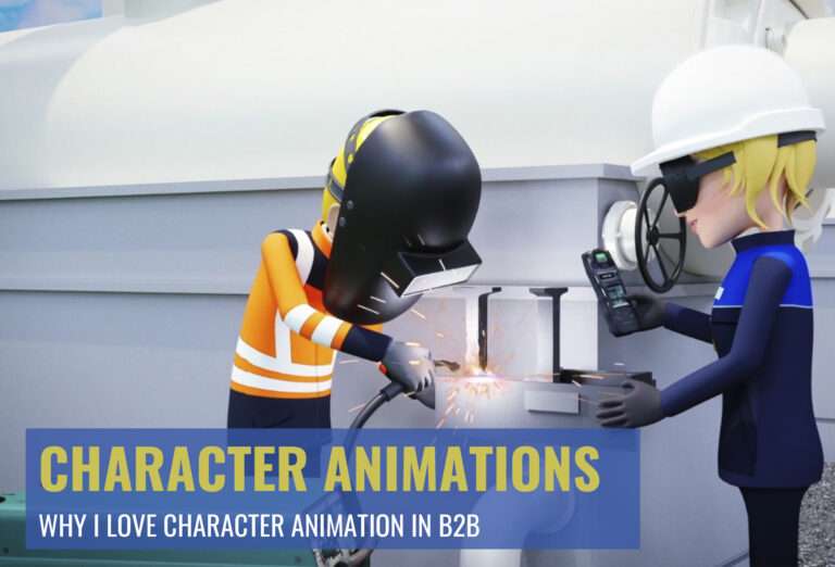 THE MAGIC OF CHARACTER ANIMATION IN B2B