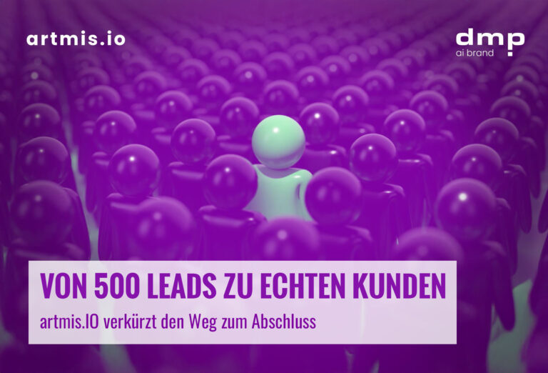 Die Lücke schließen: dmp präsentiert artmis.io – Das neue Lead-to-Revenue-System für den B2B-Mittelstand