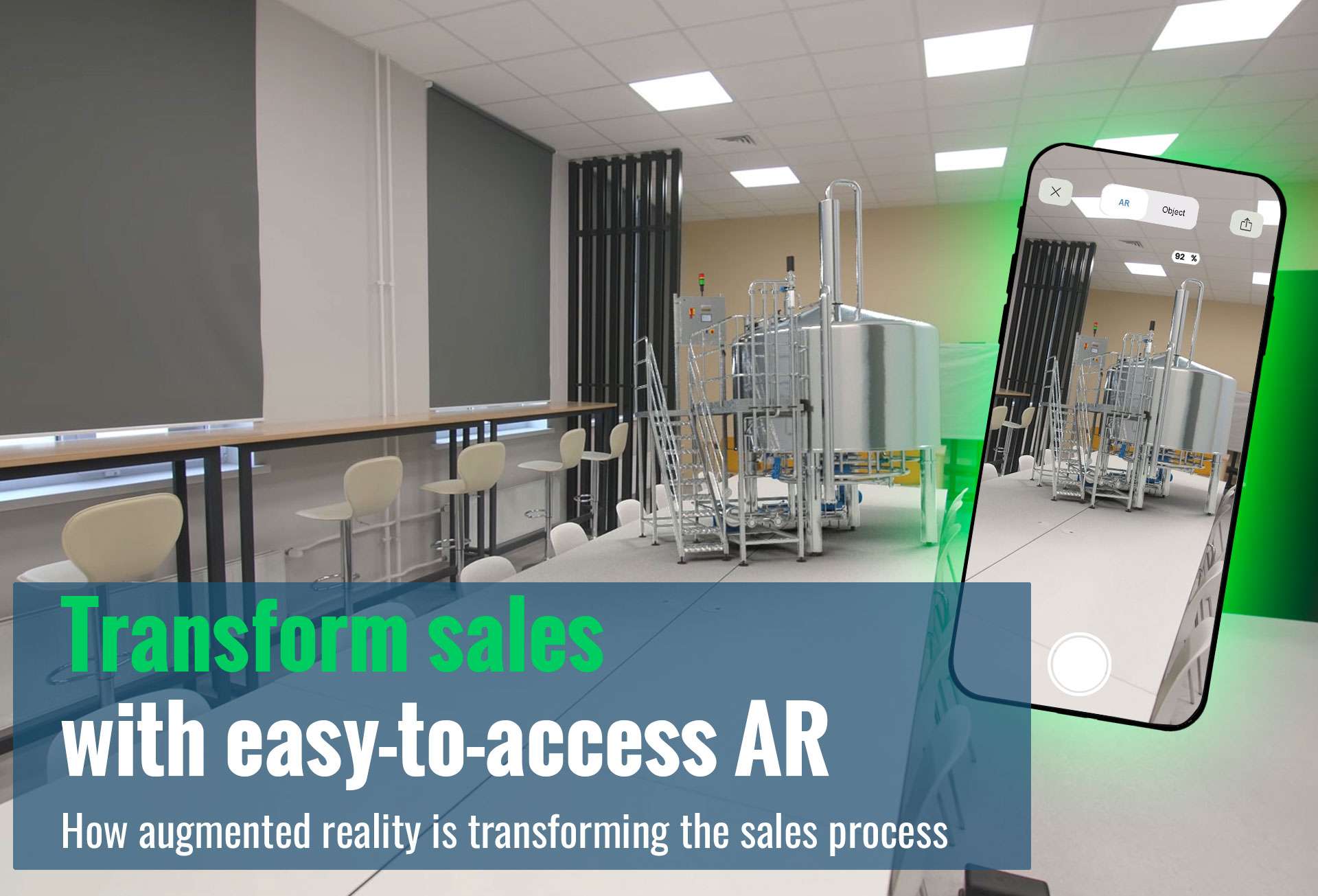 REVOLUTIONIZING SALES: ACCESSIBLE AR ELEVATES CLIENT ENGAGEMENT AND DECISIONS