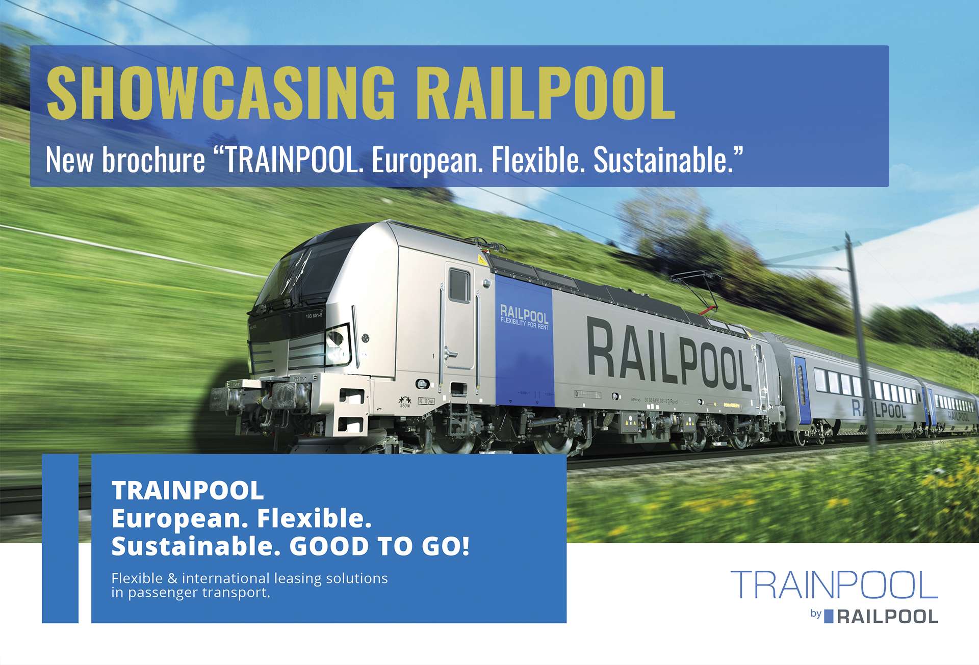 RAILPOOL’s New Trainpool Brochure Showcases the Future of Passenger Transport