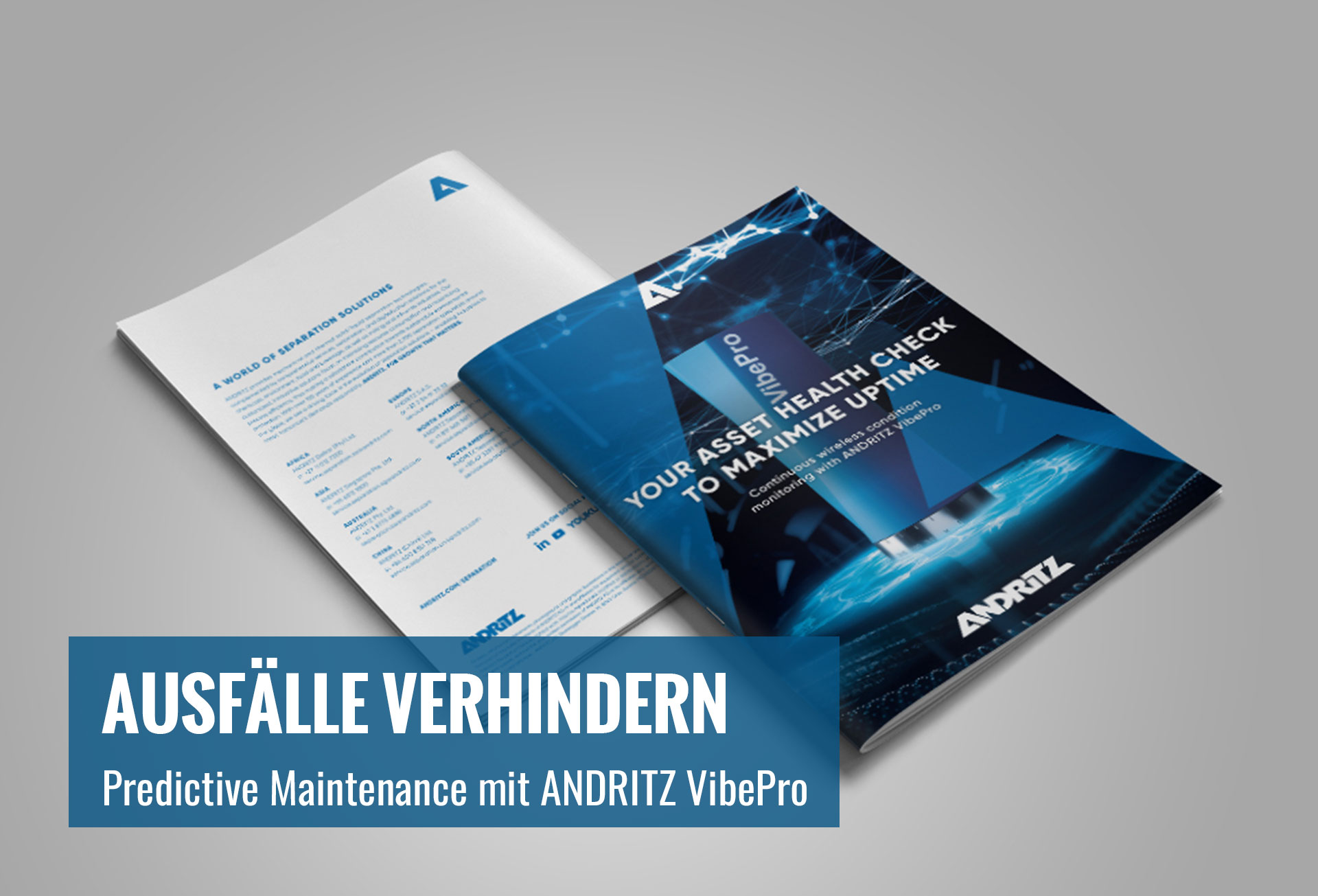 Wenn Maschinen sprechen bevor sie ausfallen – dmp kommuniziert ANDRITZ VibePro