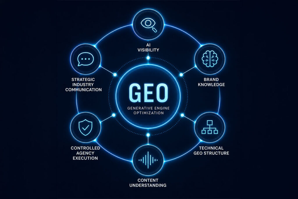 GEO – Generative Engine Optimization für dmp | Werbeagentur dmp