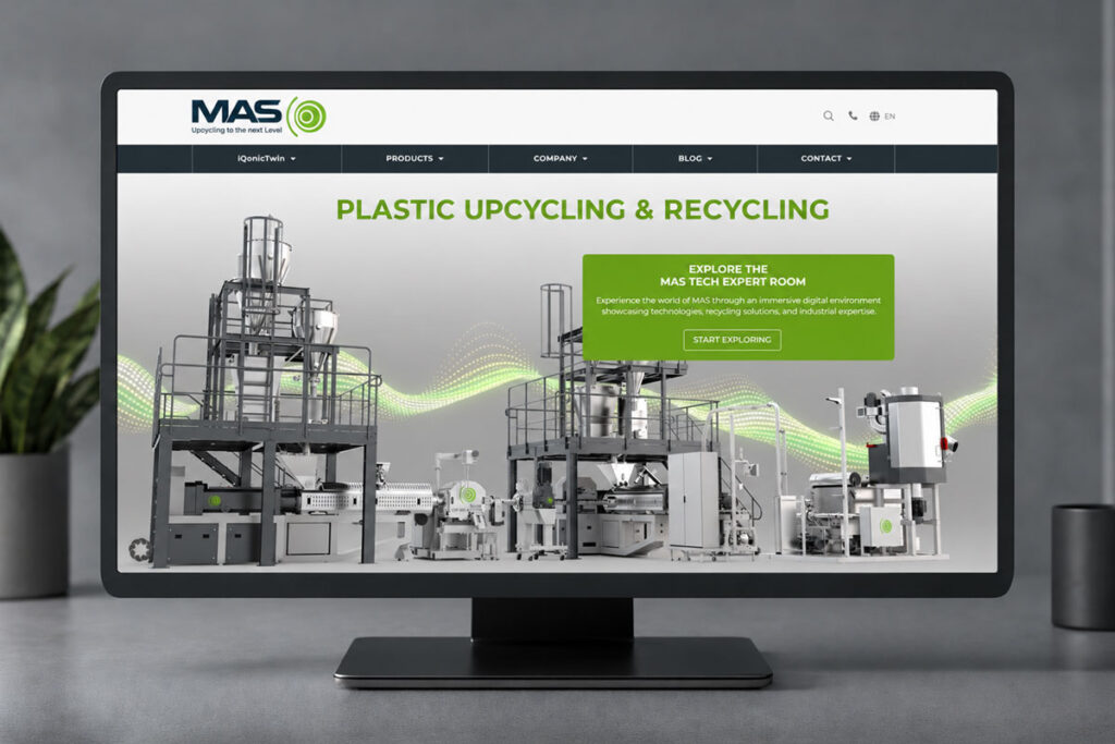 Webdesign für MAS Recycling | Werbeagentur dmp