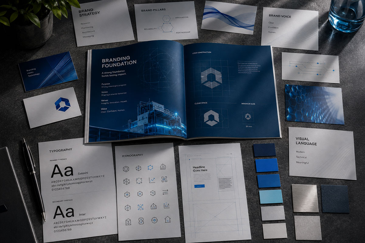 Markenstrategie & Branding für dmp | Werbeagentur dmp