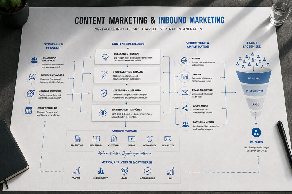 Content Marketing & Inbound Marketing für dmp | Werbeagentur dmp